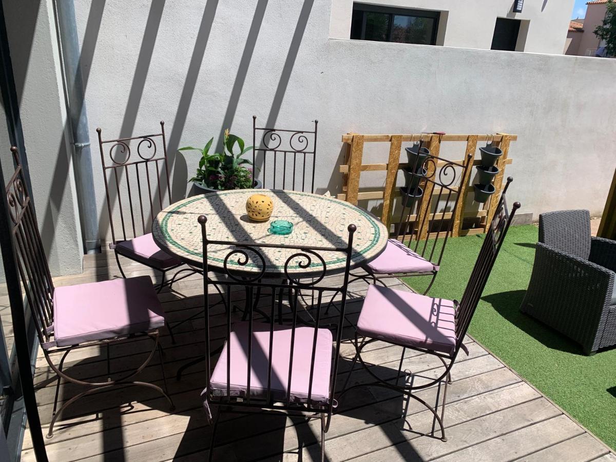 Duplex Independant Avec Acces Piscine Lägenhet Vendargues Exteriör bild