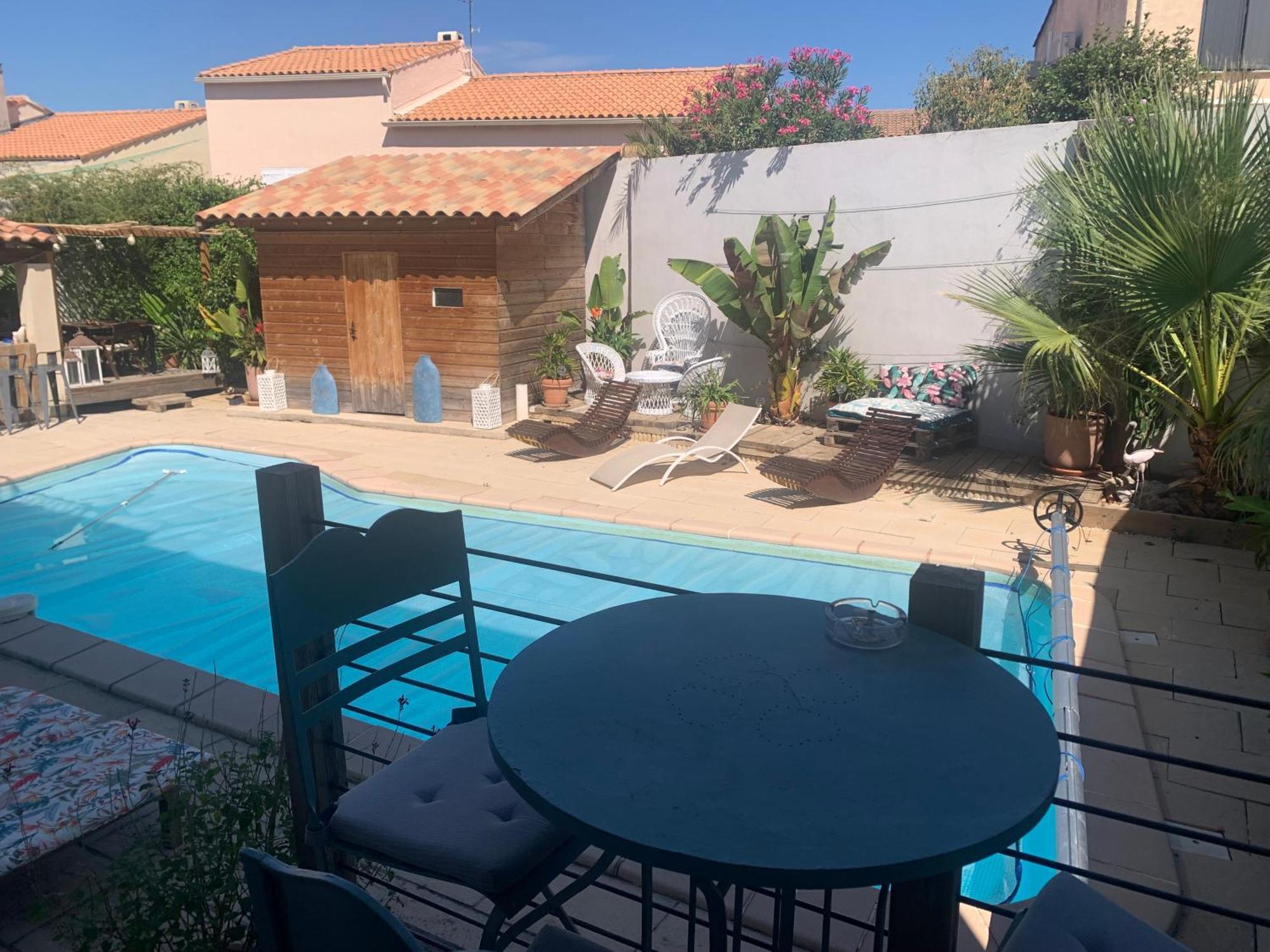 Duplex Independant Avec Acces Piscine Lägenhet Vendargues Exteriör bild
